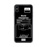 Greatest Argentina Plays iPhone Case: World Champions (2022)