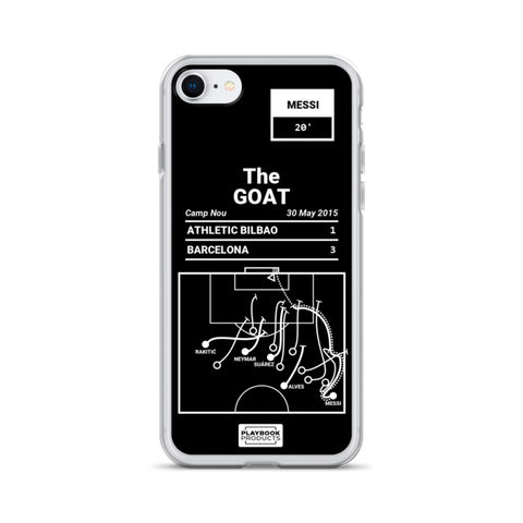 Greatest Barcelona Plays iPhone Case: The GOAT (2015)