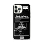 Greatest LA Galaxy Plays iPhone Case: Back-to-back (2012)