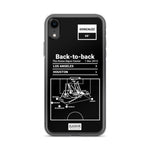 Greatest LA Galaxy Plays iPhone Case: Back-to-back (2012)
