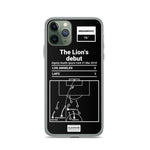 Greatest LA Galaxy Plays iPhone Case: The Lion's debut (2018)