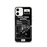 Liverpool Greatest Goals iPhone Case: Corner taken quickly! (2019)