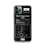 Greatest Manchester United Plays iPhone Case: Most Important Title (1968)