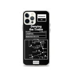 Greatest Manchester United Plays iPhone Case: Denying the Treble (1977)