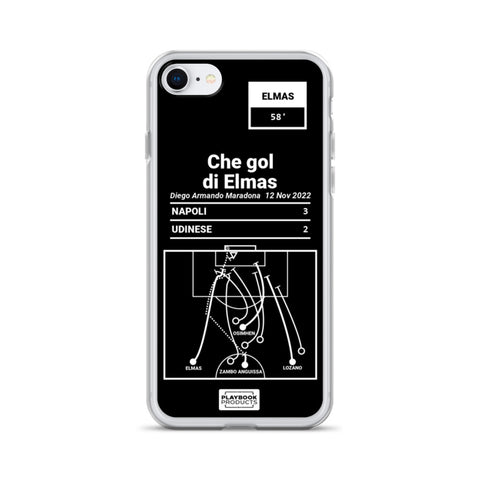 Greatest Napoli Plays iPhone Case: Che gol di Elmas (2022)