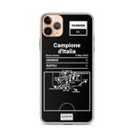 Greatest Napoli Plays iPhone Case: Campione d'Italia (2023)