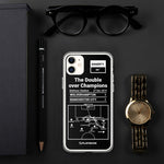 Greatest Wolves Plays iPhone Case: The Double over Champions (2019)