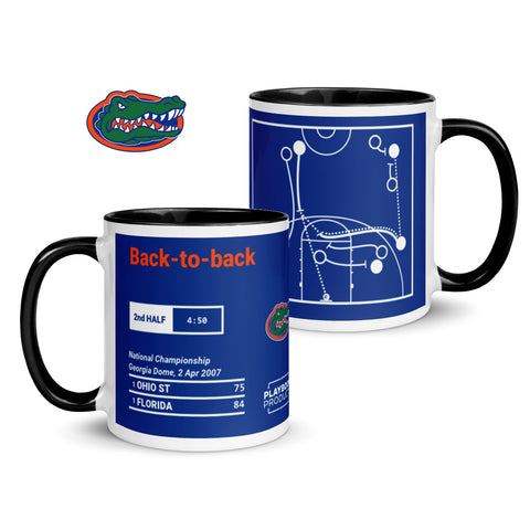 Greatest Florida Basketball Plays Mug: Back-to-back (2007)