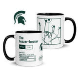 Greatest Michigan State Basketball Plays Mug: The buzzer-beater (2010)