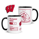 Greatest Wisconsin Basketball Plays Mug: The buzzer beater (2003)