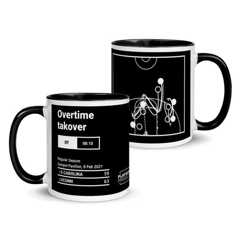 Greatest UConn Basketball Women's Plays Mug: Overtime takover (2021)
