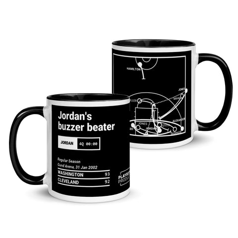Greatest Wizards Plays Mug: Jordan's buzzer beater (2002)