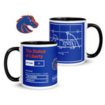 Greatest Boise State Football Plays Mug: The Statue of Liberty (2007)