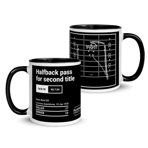 Greatest Cowboys Plays Mug: Halfback pass for second title (1978)