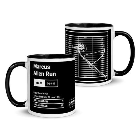 Greatest Raiders Plays Mug: Marcus Allen Run (1984)