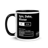 Greatest Avalanche Plays Mug: Spin, Deke, Winner (2022)
