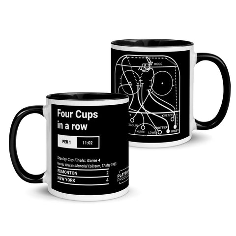 Greatest Islanders Plays Mug: Four Cups in a row (1983)