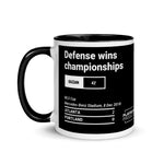 Greatest Atlanta United Plays Mug: Defense wins championships (2018)