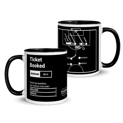 Greatest England Plays Mug: Ticket Booked (2001)