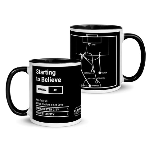 Greatest Leicester City Plays Mug: Starting to Believe (2016)