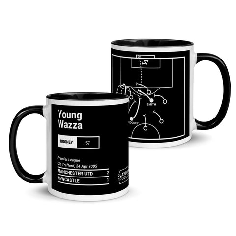 Greatest Manchester United Plays Mug: Young Wazza (2005)