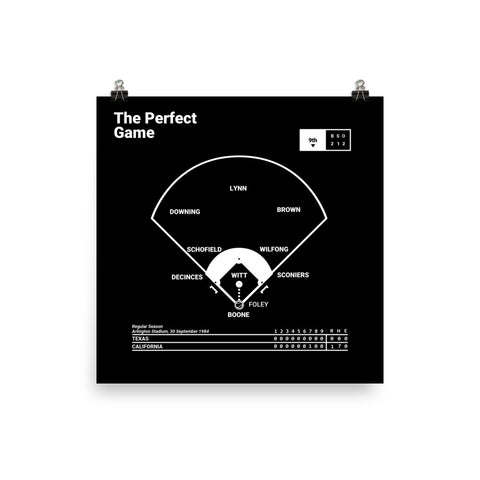 Greatest Angels Plays Poster: The Perfect Game (1984)