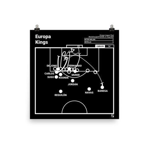 Greatest Sevilla Plays Poster: Europa Kings (2020)