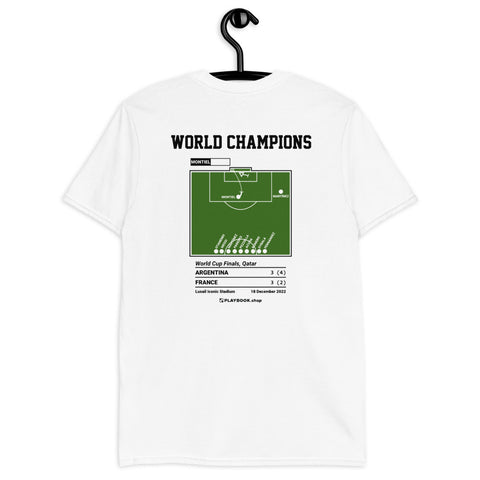 Greatest Argentina Plays T-shirt: World Champions (2022)